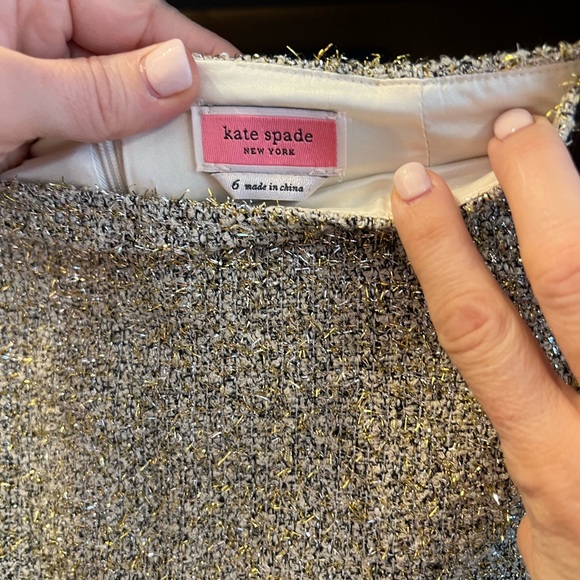 Kate Spade sequin tweed skirt - Picture 5 of 5